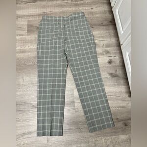 J. Crew Kate Straight-leg Pant in Plaid Italian Stretch Wool Blend